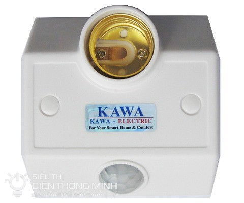 Bật tắt đèn cảm ứng có đui đèn Kawa SS68B (cố định)